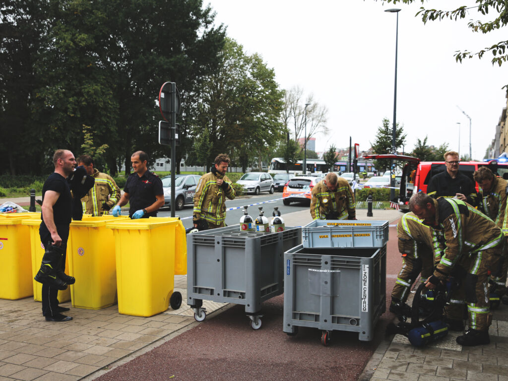 Diensten Interventies Brandenexplosie Vervuildekledij