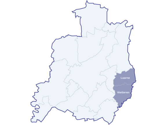 2025 map laarne wetteren